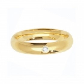 18CT Gold Diamond Wedding Ring